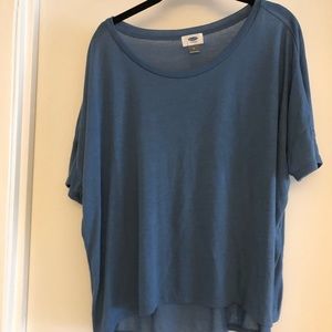 High/Low Short Sleeve Shirt